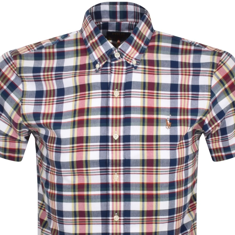 Ralph Lauren Short Sleeve Shirt White Mainline Menswear